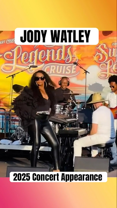 Jody Watley 2025 Rare Concert Appearance | Super Legends Cruise #jodywatley #livemusic