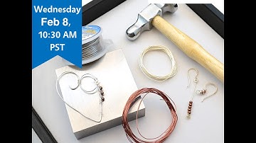 FB Live beadshop.com FB LIVE Hammering Wire