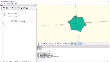 OpenSCAD - for loop