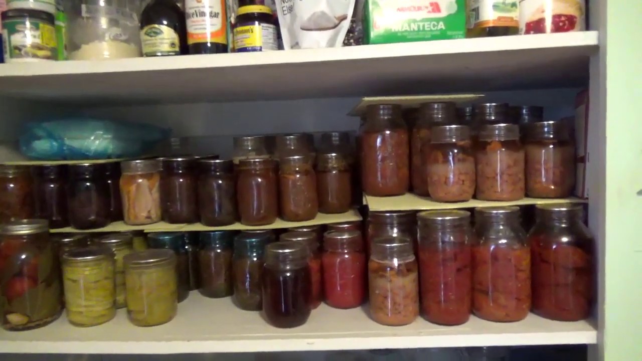 Canning Meats A Tour of Our Pantry YouTube