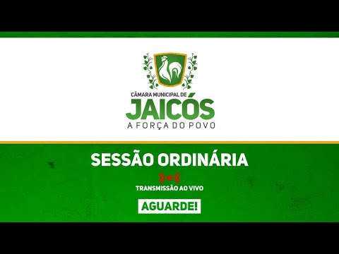 Sessão Ordinária da Câmara Municipal de Jaicós-PI  14/10/22