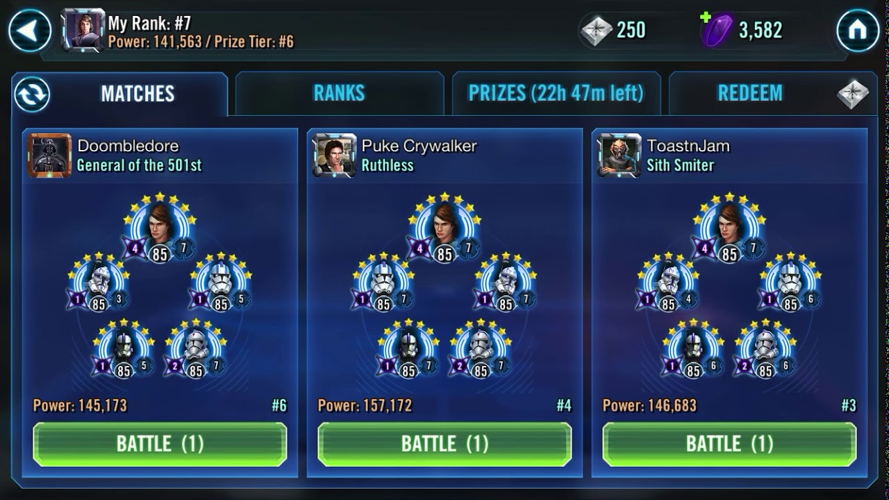 Gas vs Gas. how to win with slow gas swgoh YouTube