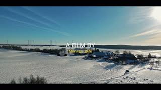 ❄️ 🛸 Cinematic Drone Footage Over Snowy Landscape | Winter Aerial View 🏔️ ✨