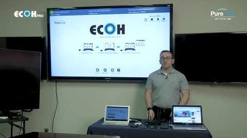 ECOH Pro Wireless Collaboration Hub Live Demonstration