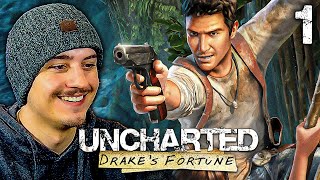 ITS BEEN 18 YEARS | First Time Playing Uncharted: Drake’s Fortune - Part 1