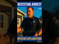 She Wanted to Fight'  Officer Explains Arrest After Woman Resists Removal