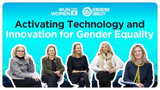 Activating Technology and Innovation for Gender Equality | UN Women @ Davos 2023