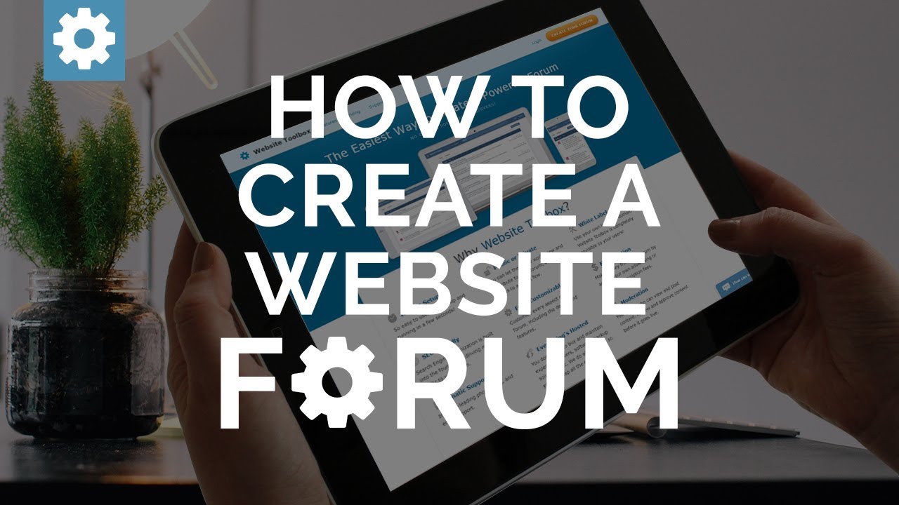 How To Create A site Forum YouTube