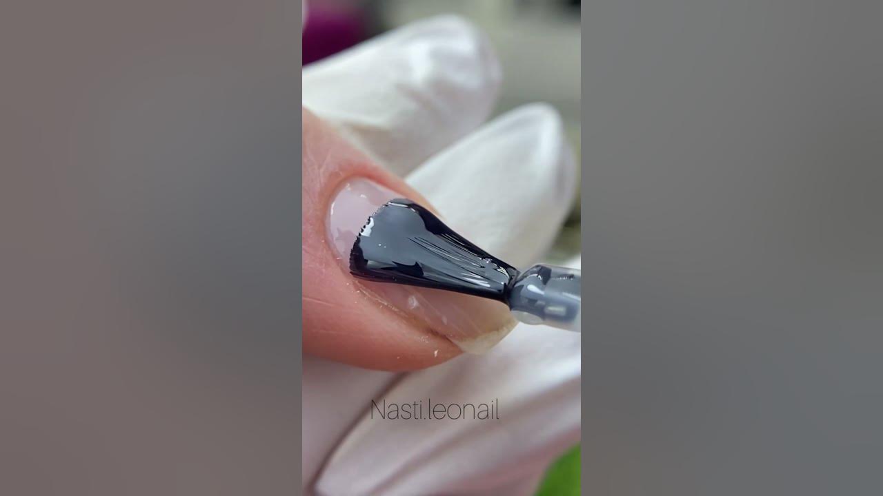 Выравнивание базой /гельлак #ногти #nails #маникюр #выравниваниеногтей ...