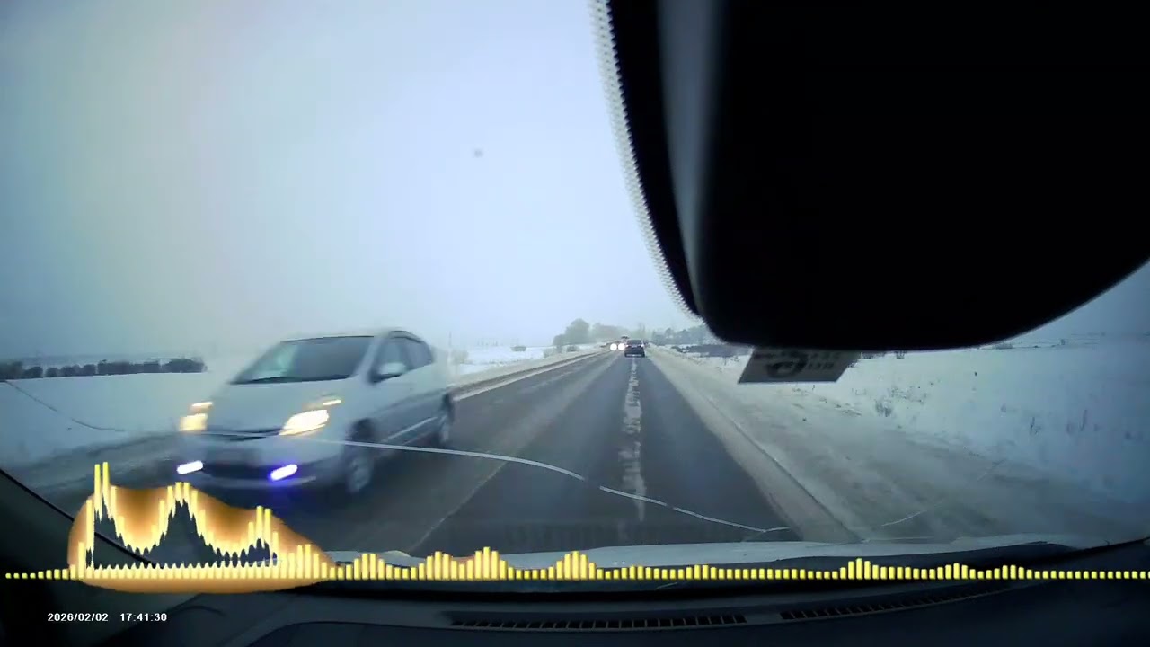 Beautiful calming country guitar music road car trip