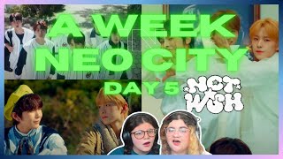 A WEEK IN NEO CITY DAY 5 | Reaction to NCT WISH Hands Up, WISH Kor ver & Jap ver