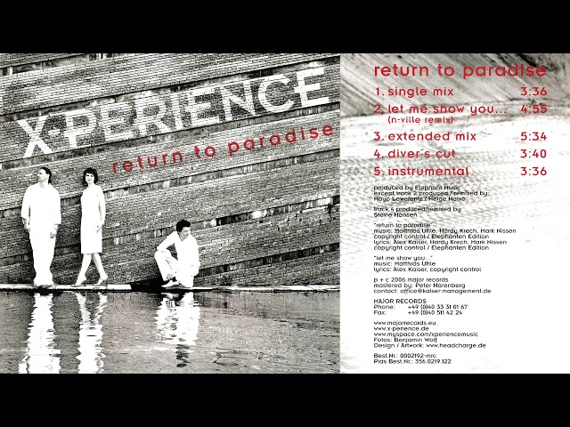 x-perience - return to paradise