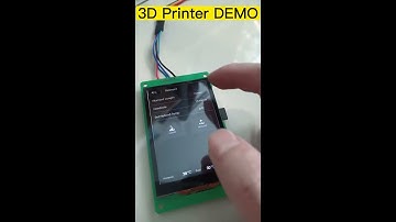 DWIN Screens 3D Printer DEMO DMG48320C035 03WTC