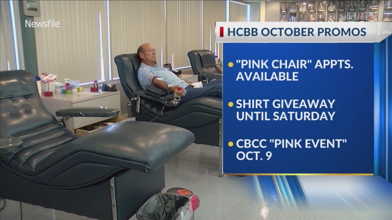 Houchin Community Blood Bank to have several promotions in honor of Breast Cancer Awareness month