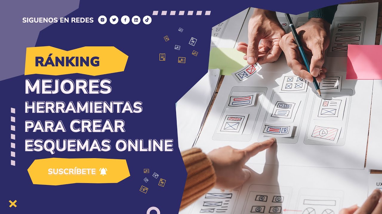 RÁNKING mejores herramientas web para crear esquemas online TOP 9 🔝