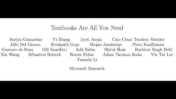 Textbooks Are All You Need