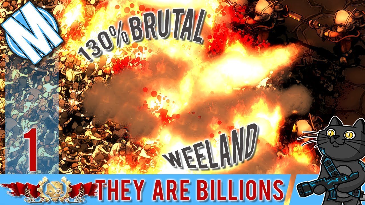 They Are Billions - Part 1 | Weeland! | Zombie Strategy | 1440P Gameplay | 130% Brutal Difficulty