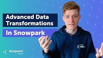 Advanced Data Transformations in SnowPark | Snowflake Tutorial