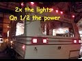 Easy RV trailer lighting on 27 foot camper converted to Cargo stealth trailer
