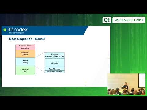 QtWS17 - Boot Time Optimization for Qt-powered Devices, S. Agner, R. Avila, Toradex/The Qt Company