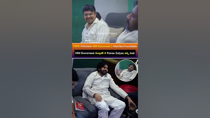 #pspk Felicitates MM Keeravaani #HariHaraVeeraMallu ⚡⚡ | #pawankalyan #mmkeeravaani #shorts | WtvEnt