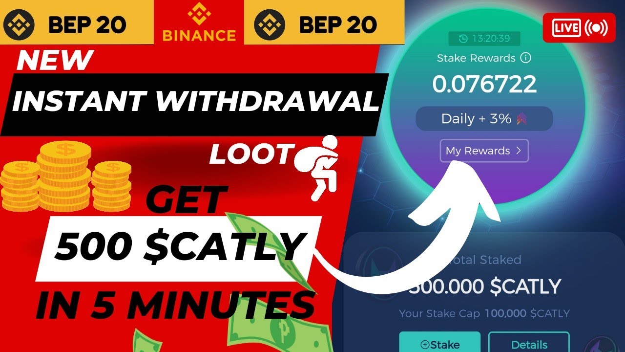 New Instant Withdrawal Loot || Catly Token Airdrop || Get 500 $CATLY In ...