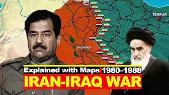 Iran-Iraq War (1980-1988) Explained with Maps and 3D Animation