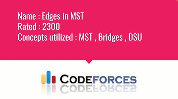 E009 : Edges in MST | Graph & Trees | CodeNCode