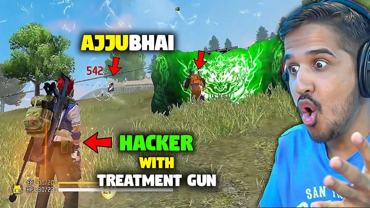 OMG!! HACKER KILL AJJUBHAI AND @DesiGamers_ OP GAMEPLAY - FREE FIRE ...