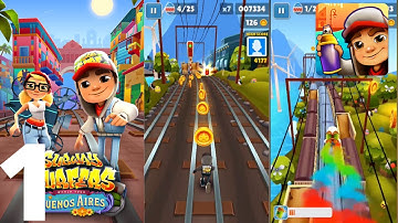 Subway Surfers - gameplay walkthrough #1 (Android, iOS)