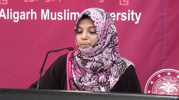 Student of Bridge Course AMU, Saba Afreen presents her impressions