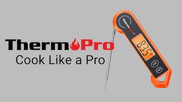 Introducing ThermoPro TP19H Digital Waterproof Instant Read Thermometer with Rotating Display!