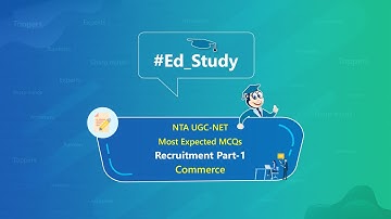 NTA UGC NET: Commerce | Question on Recruitment (Part 1) | Eduncle Expert | Pooja Duran