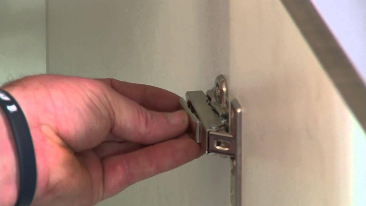 How To Install Push To Open Door Hinges DIY At Bunnings YouTube