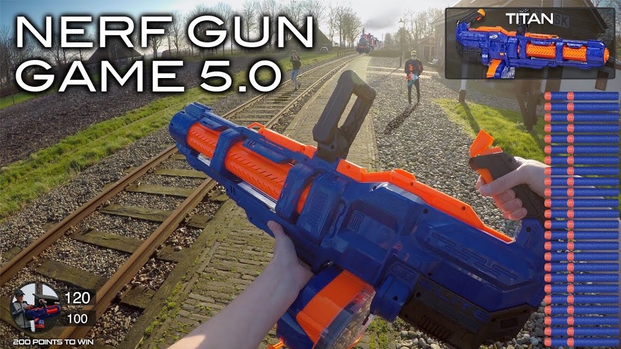 Nerf Game 5.0 - YouTube