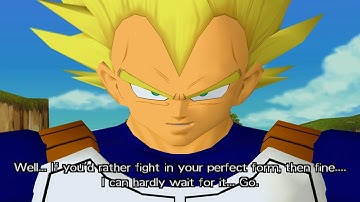 Dragon Ball Z Budokai Walkthrough Part 13 - Super Vegeta vs Android 19 18 & Perfect Cell