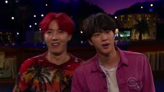 [VOSTFR] LATE LATE SHOW jeu du Flinch  BTS