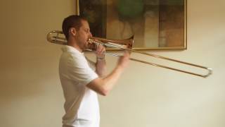 G Minor Arpeggio - Trombone Concert G Minor Basic Trombone Scale Study
