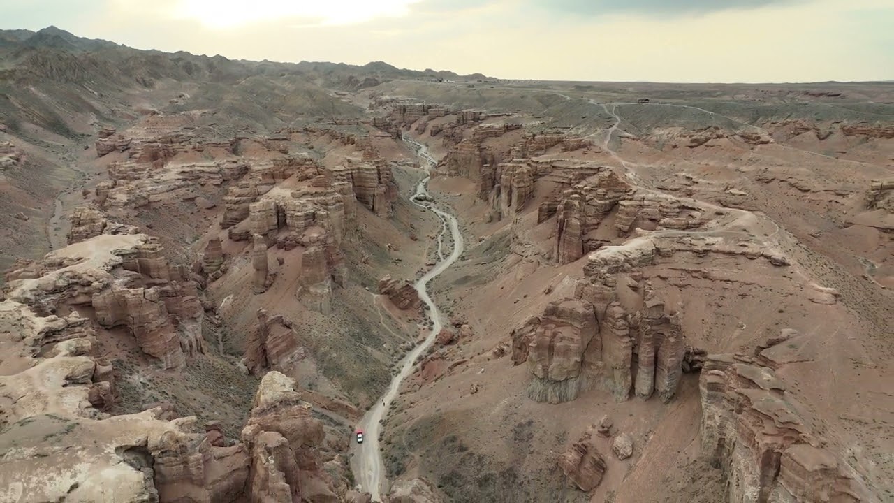 Charyn Canyon DRONE 🇰🇿 | Cinematic 4K Shots of Kazakhstan's Valley of Castles (Sept 2025)