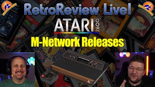 RetroReview Live! - Atari 2600: M-Network Releases