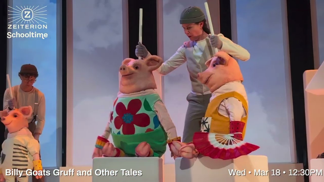 Zeiterion Schooltime Presents Billy Goats Gruff and Other Tales