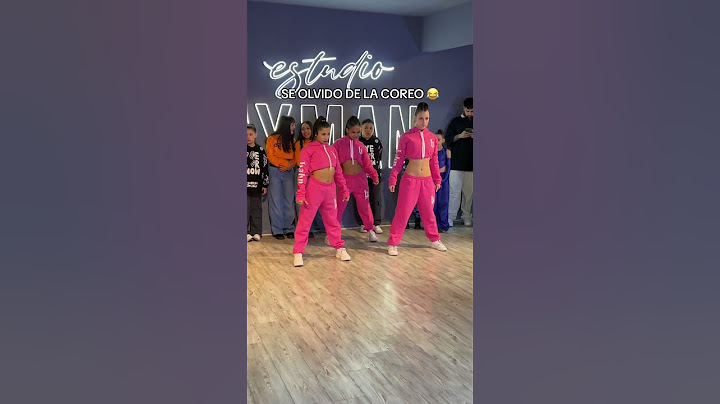 Se le olvidó la coreo miren cómo reacciona 😅