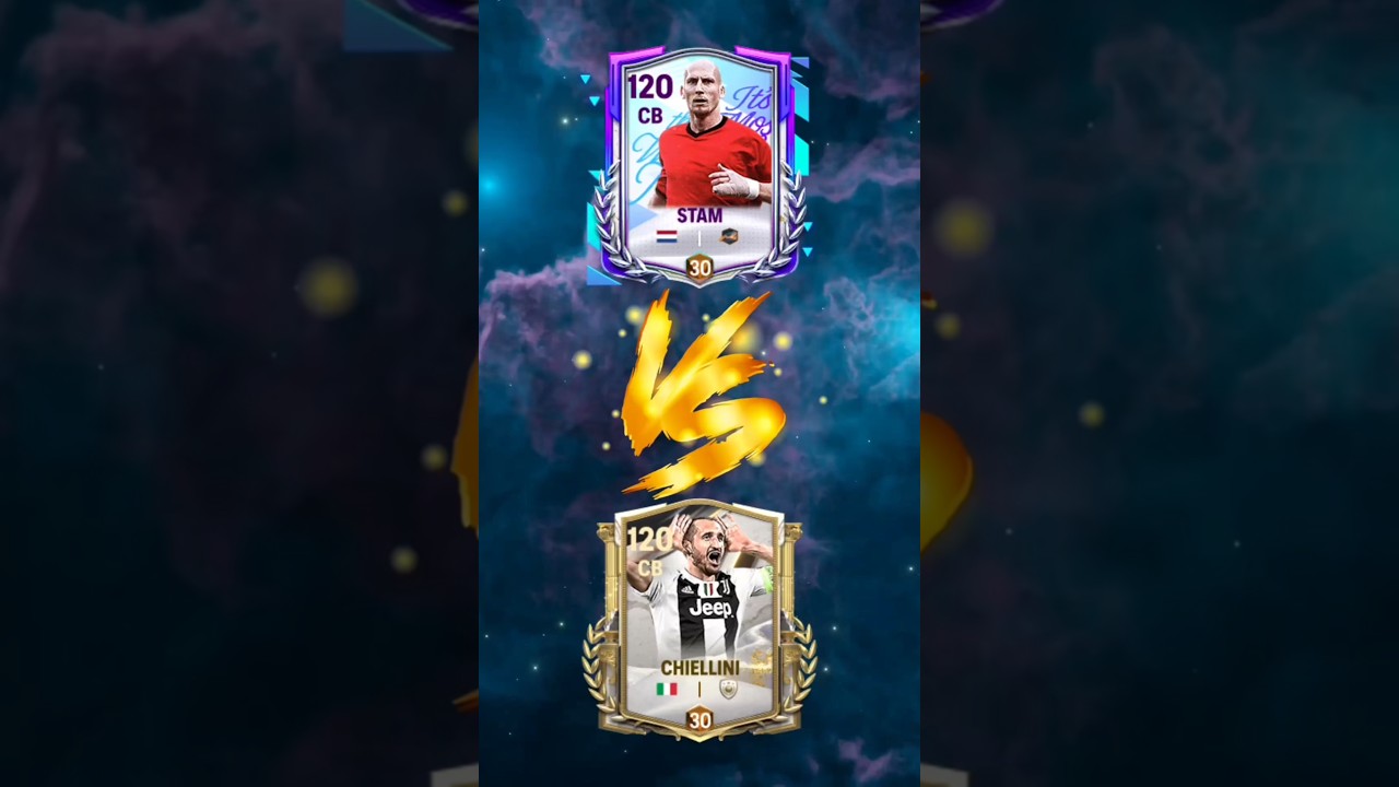 WHO IS BETTER??? Jaap Stam 115 CB 🆚 Giorgio Chiellini 115 CB 