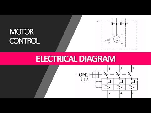 Motor Control | Electrical motor control diagram reading | Basic