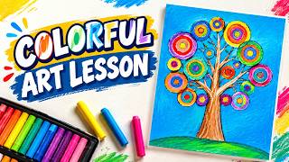 Level Up Your Art: Kandinsky-Style Tree Tutorial!