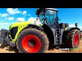 2019 Claas Xerion 5000 Trac 12.8 Litre 6-Cyl Tractor (520/530HP) with Horsch Cultivator