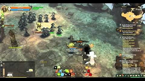 Tree of Savior: low lvl Bokor short gameplay