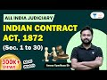 Indian Contract Act Section 1 30 In A Single Shot भ रत य स व द अध न यम Anoop Upadhyay
