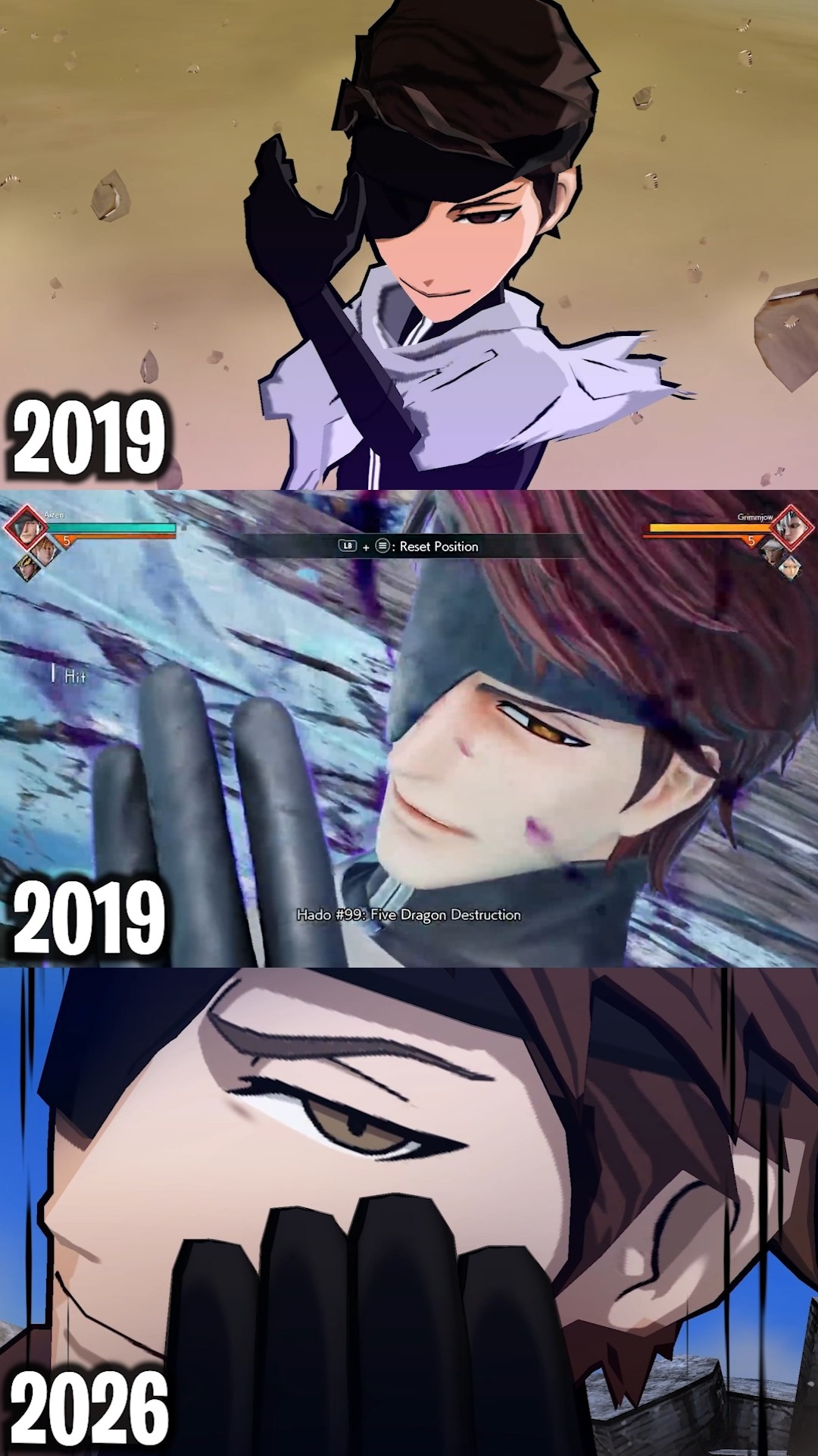 Aizen HADO #99 GORYU TENMETSU! BLEACH: Brave Souls 2019/2026 Vs