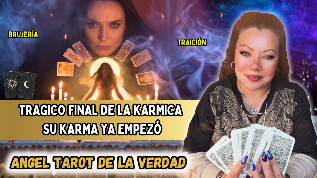 🔮SU KARMA SERÁ IMPLACABLE😱LA KÁRMICA Te VE MEJOR y NO LO SOPORTA🕯️TODO lo MALO que HIZO REGRESA x3⚖️